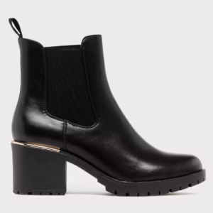 Chelsea boots à semelle crantée femme